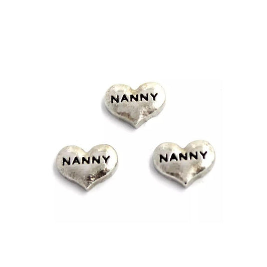 Memory Locket Charm - Nanny - The Little Jewellery Company