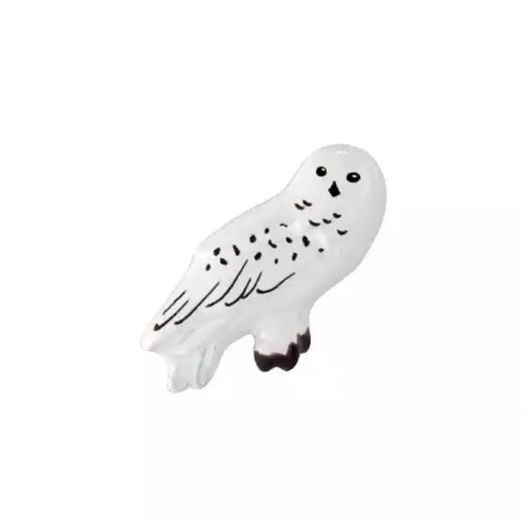 Memory Locket Charm - Owl white
