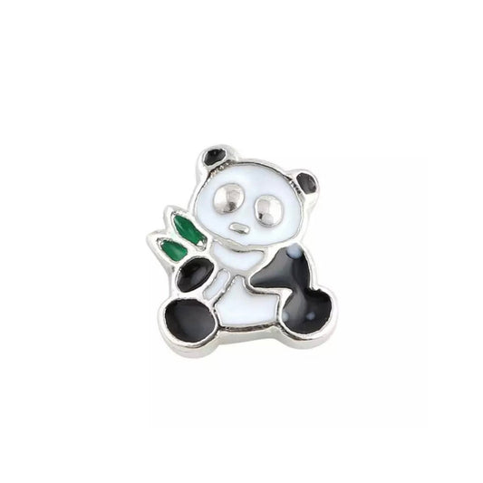 Memory Locket Charm - Panda - The Little Jewellery Company
