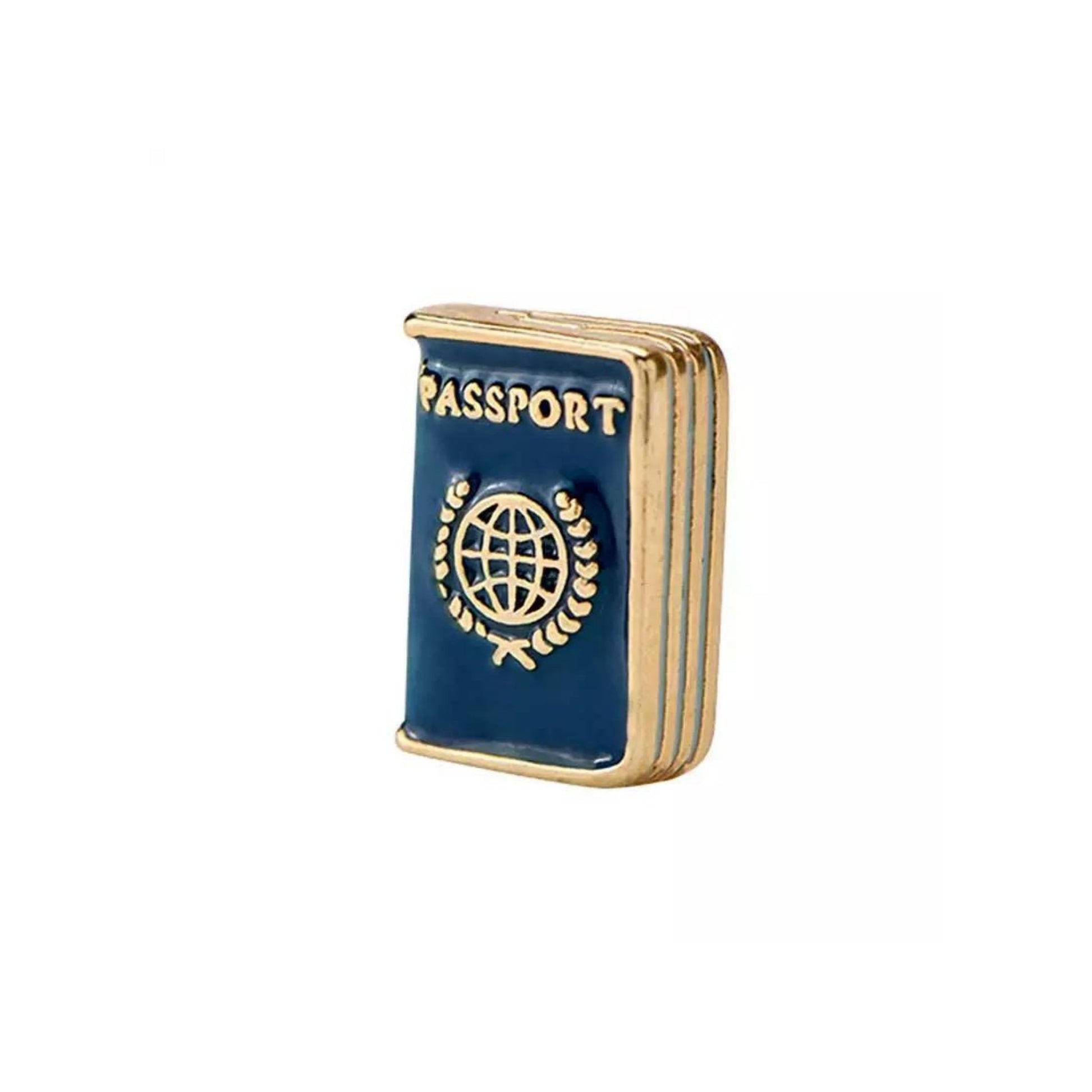 Memory Locket Charm - Passport - The Little Jewellery Company