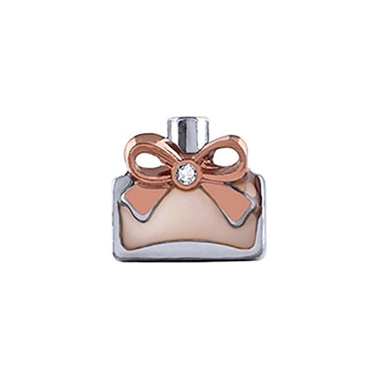 Memory Locket Charm - Perfume Classic Bottle - The Little Jewellery Company