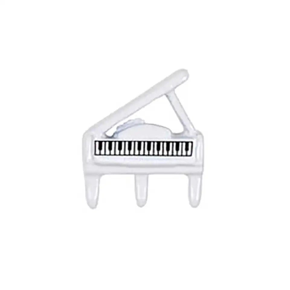 Memory Locket Charm - Piano - The Little Jewellery Company