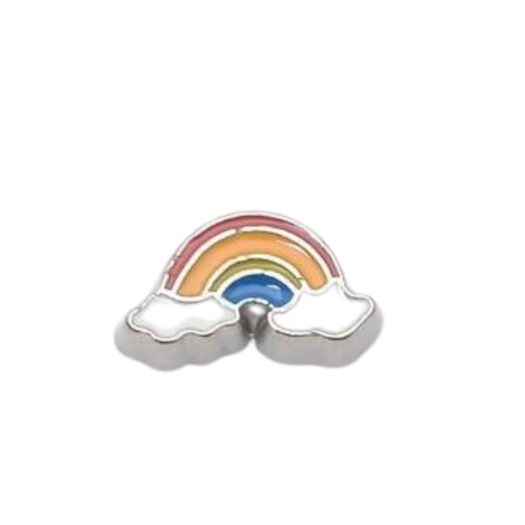 Memory Locket Charm - Rainbow - The Little Jewellery Company
