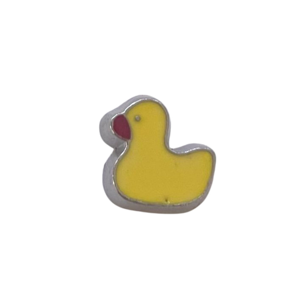 Memory Locket Charm - Rubber Duck - The Little Jewellery Company
