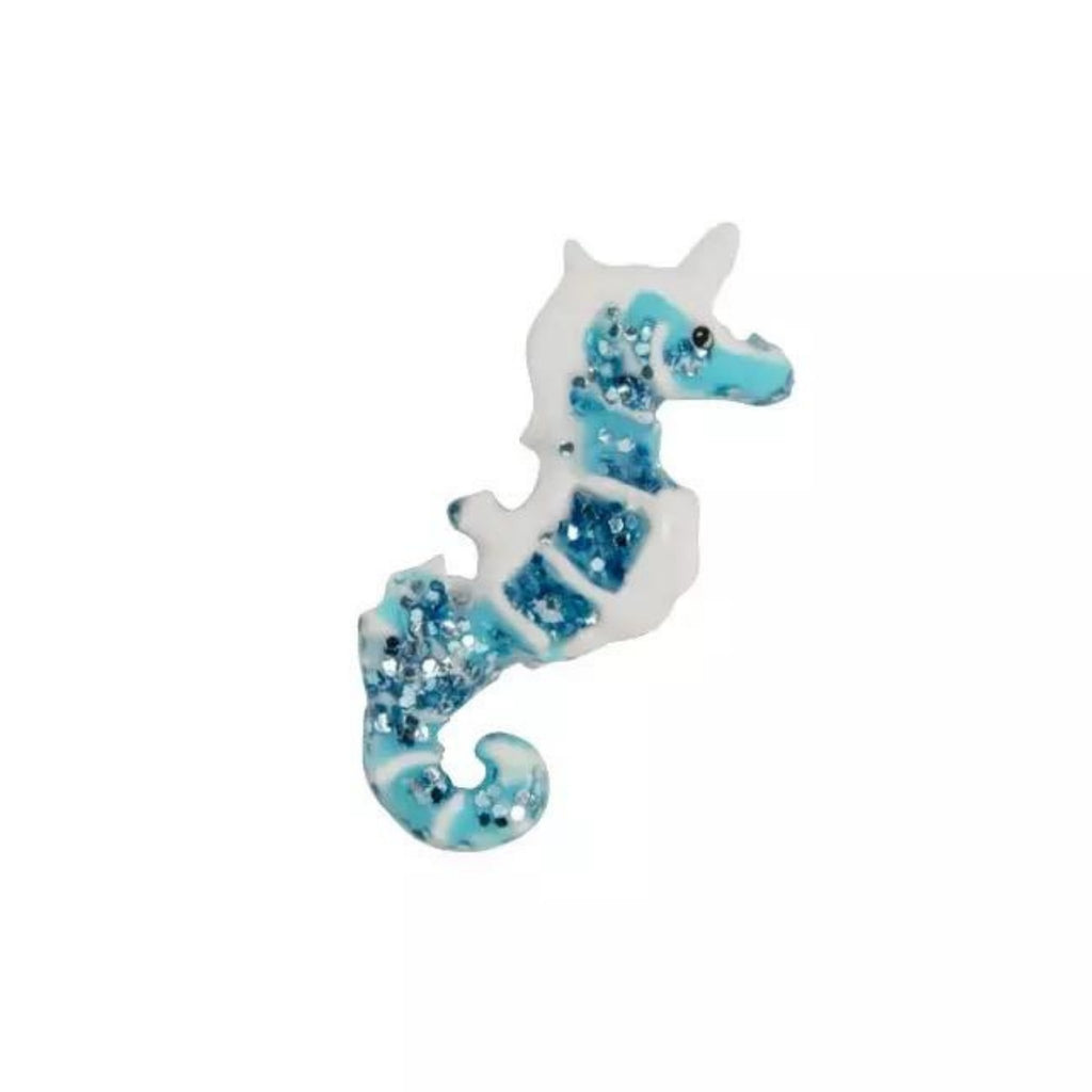 Memory Locket Charm - Seahorse Sparkle - The Little Jewellery Company