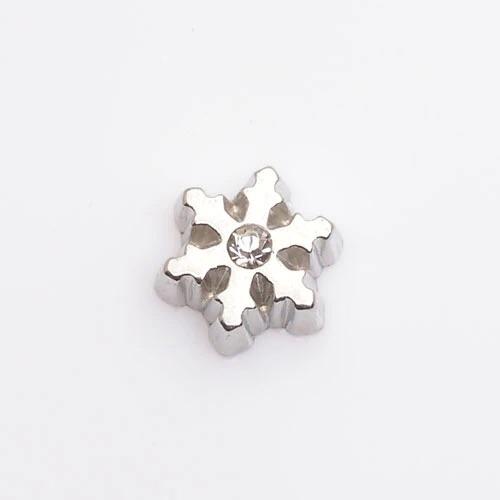 Memory Locket Charm - Snowflake - Your Locket