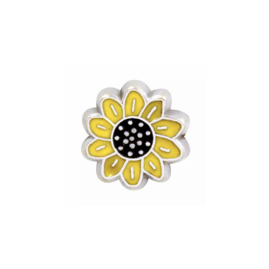 Memory Locket Charm - Sunflower - The Little Jewellery Company
