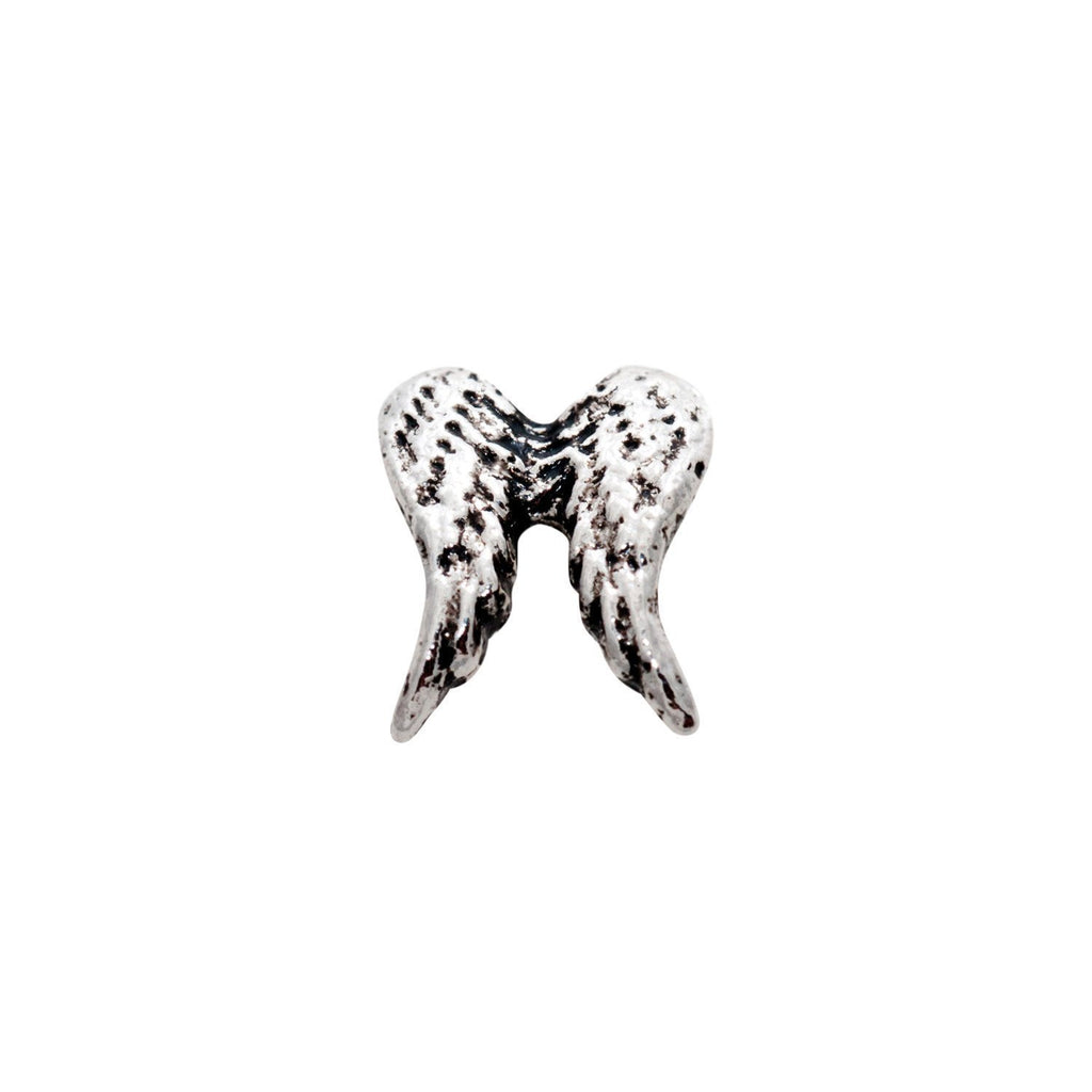 Memory Locket Charm - Wings (silver) - Your Locket