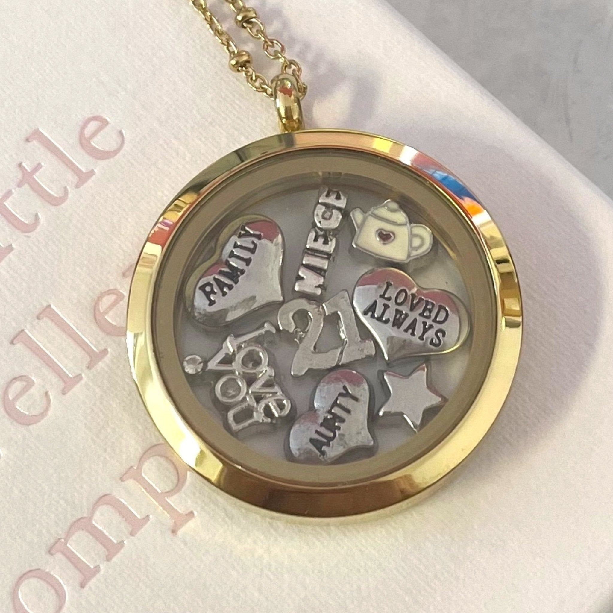 Round Photo Frame Floating Locket Pendant Clear Stainless Steel Necklace  Openable Locket Necklace - Walmart.com