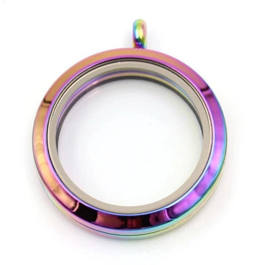 Memory Locket Rainbow - Large - The Little Jewellery Company