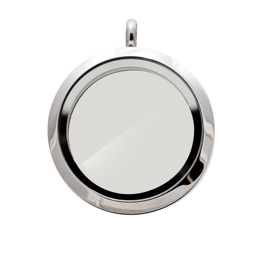Memory Locket Silver - Large - The Little Jewellery Company