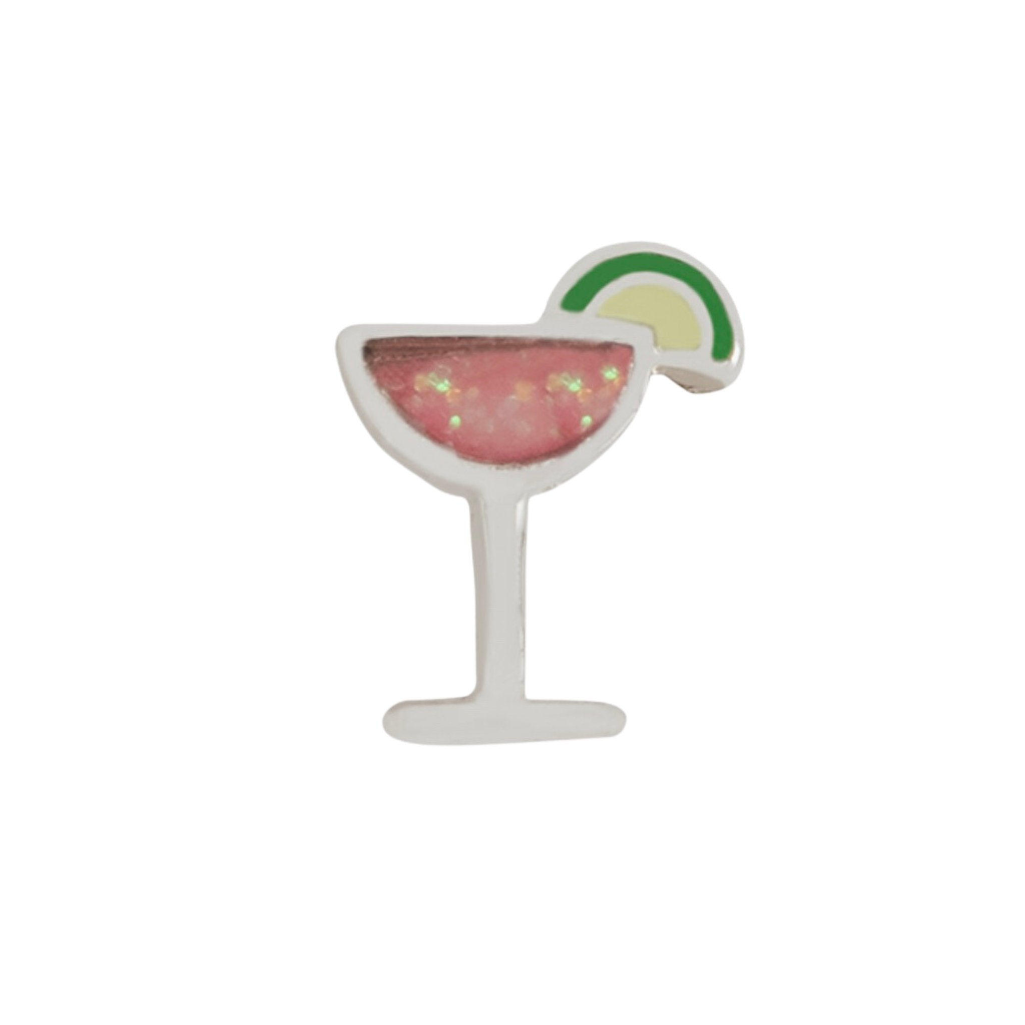 NEW! Memory Locket Charm - Cosmo Cocktail - The Little Jewellery Company