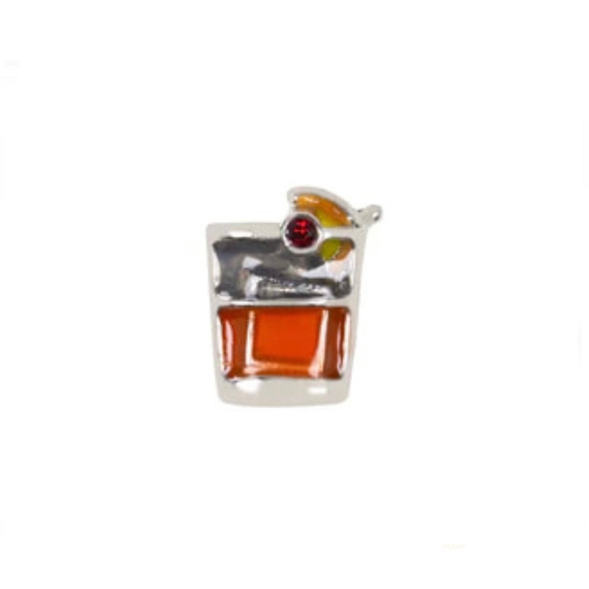 NEW! Memory Locket Charm - Whisky Drink - The Little Jewellery Company