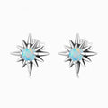 Northern Star Opal Studs - The Little Jewellery Company