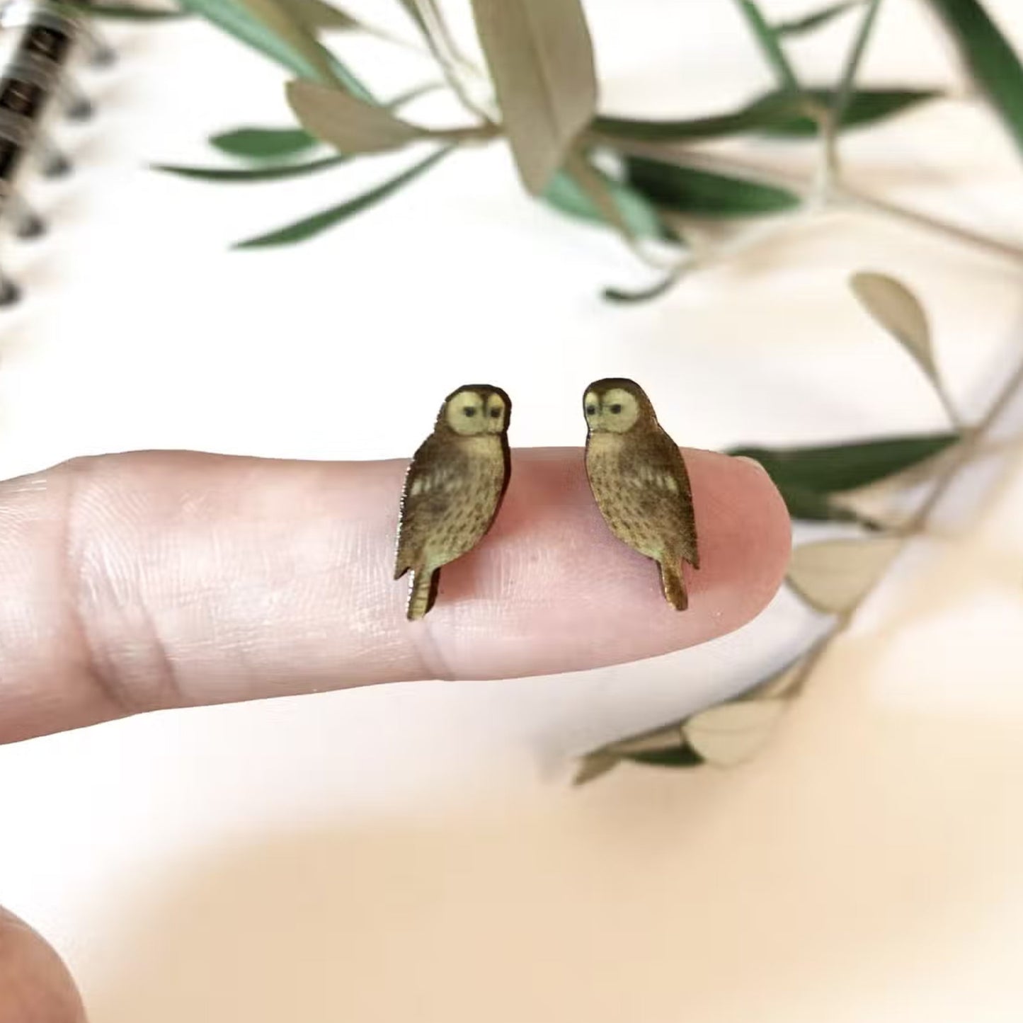 Owl Stud Earrings - The Little Jewellery Company