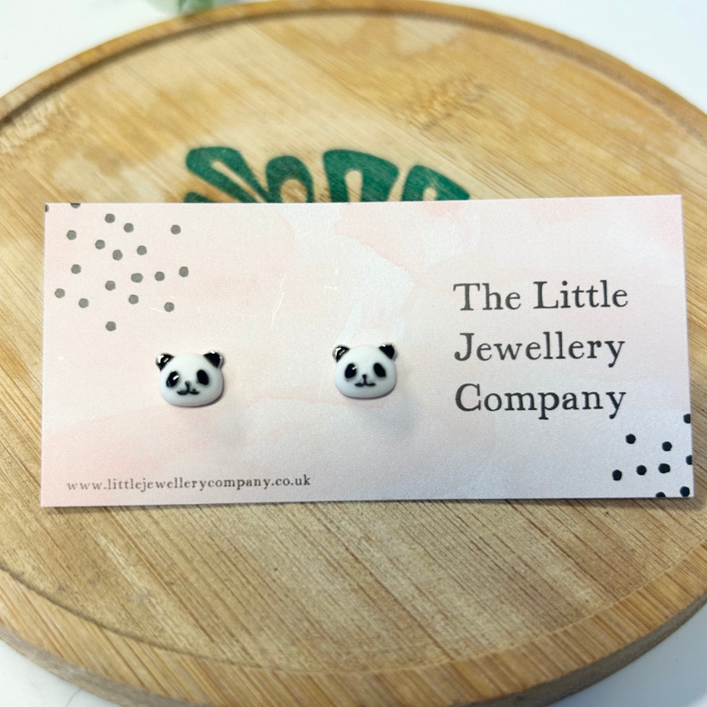 Panda Studs - The Little Jewellery Company