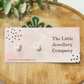 Pink Kitty Studs - The Little Jewellery Company