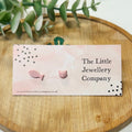 Pink Mismatched Kitty/Fish Studs - The Little Jewellery Company