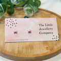 Pink Paw Studs - The Little Jewellery Company