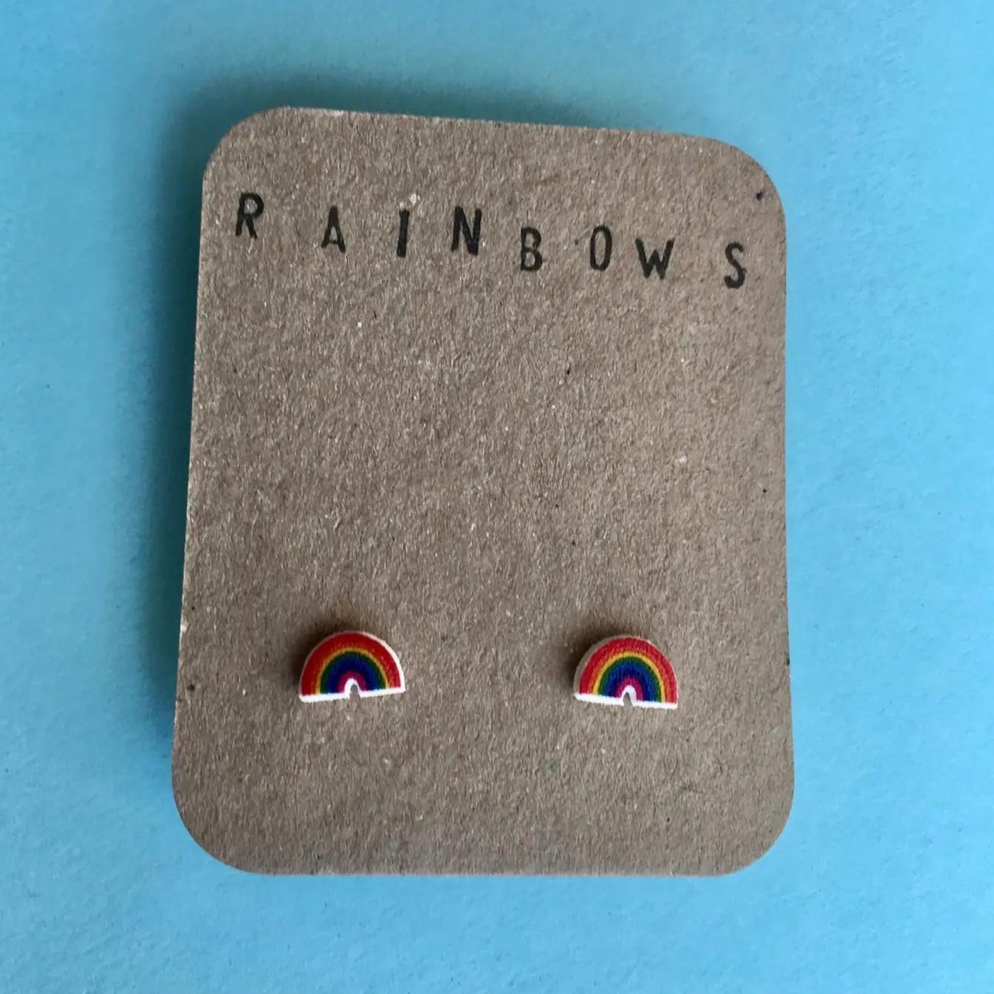 Rainbow Studs - The Little Jewellery Company