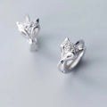 Silver Fox Hoops - The Little Jewellery Company