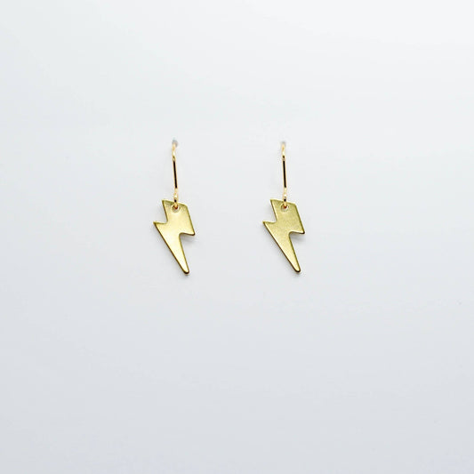 Simplicity Collection | Lightning Earrings - The Little Jewellery Company