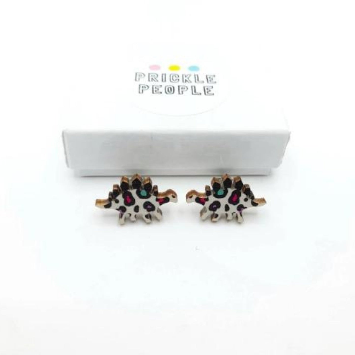 Stegosaurus Studs - The Little Jewellery Company