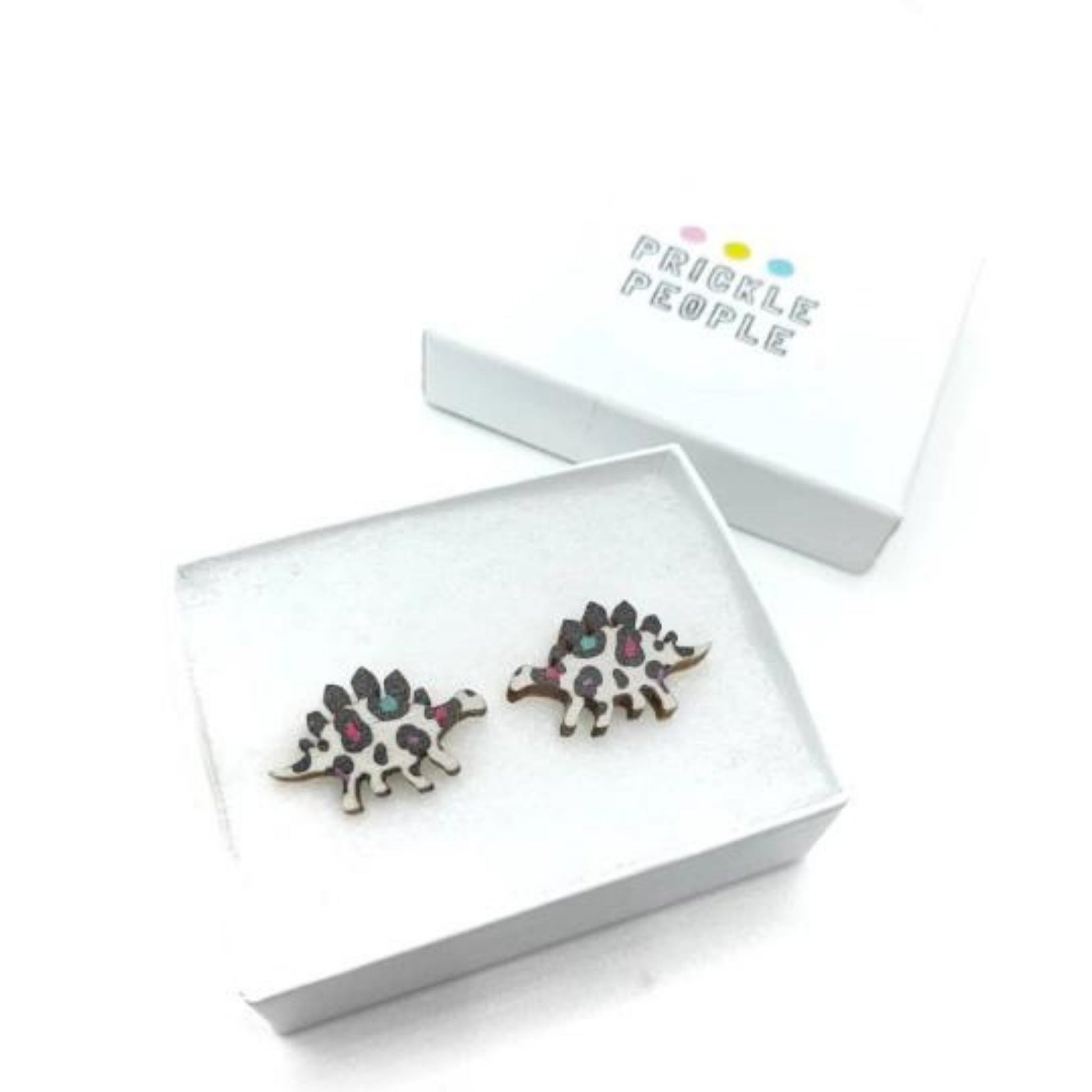 Stegosaurus Studs - The Little Jewellery Company