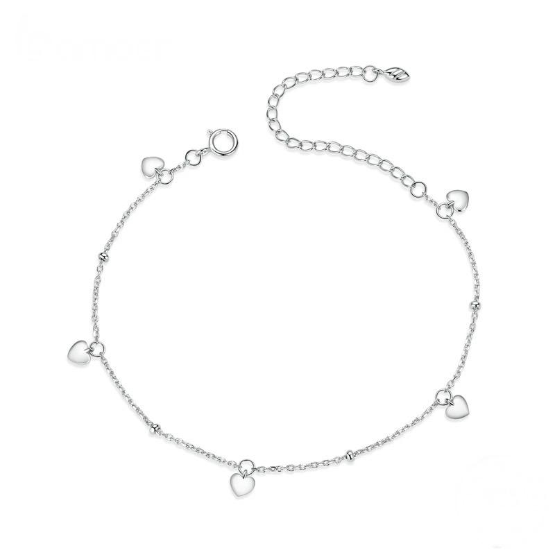 Sterling Silver Bracelet -Little Hearts - Your Locket