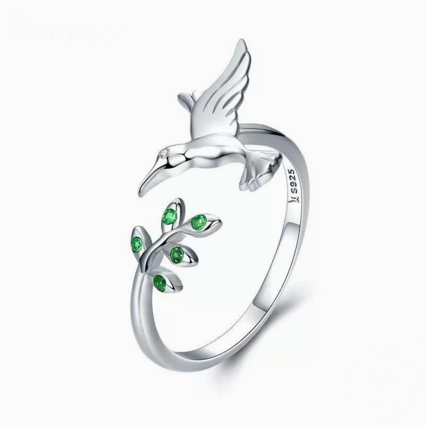 Sterling Silver Ring - Hummingbird - The Little Jewellery Company