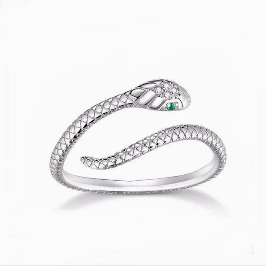 Sterling Silver Ring - Serpent - The Little Jewellery Company