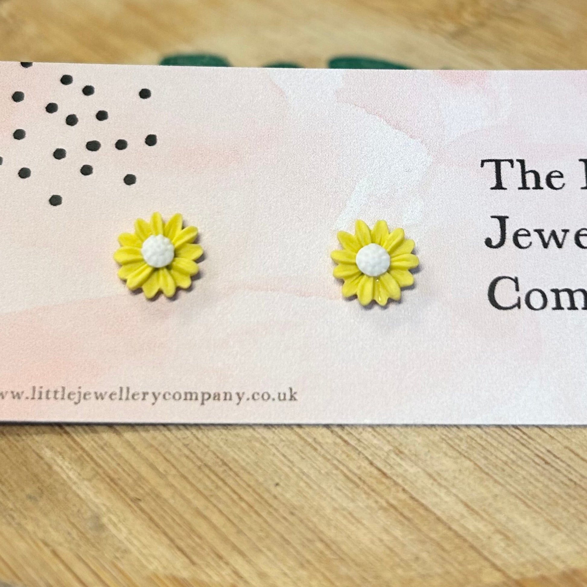 Sunflower Studs - The Little Jewellery Company