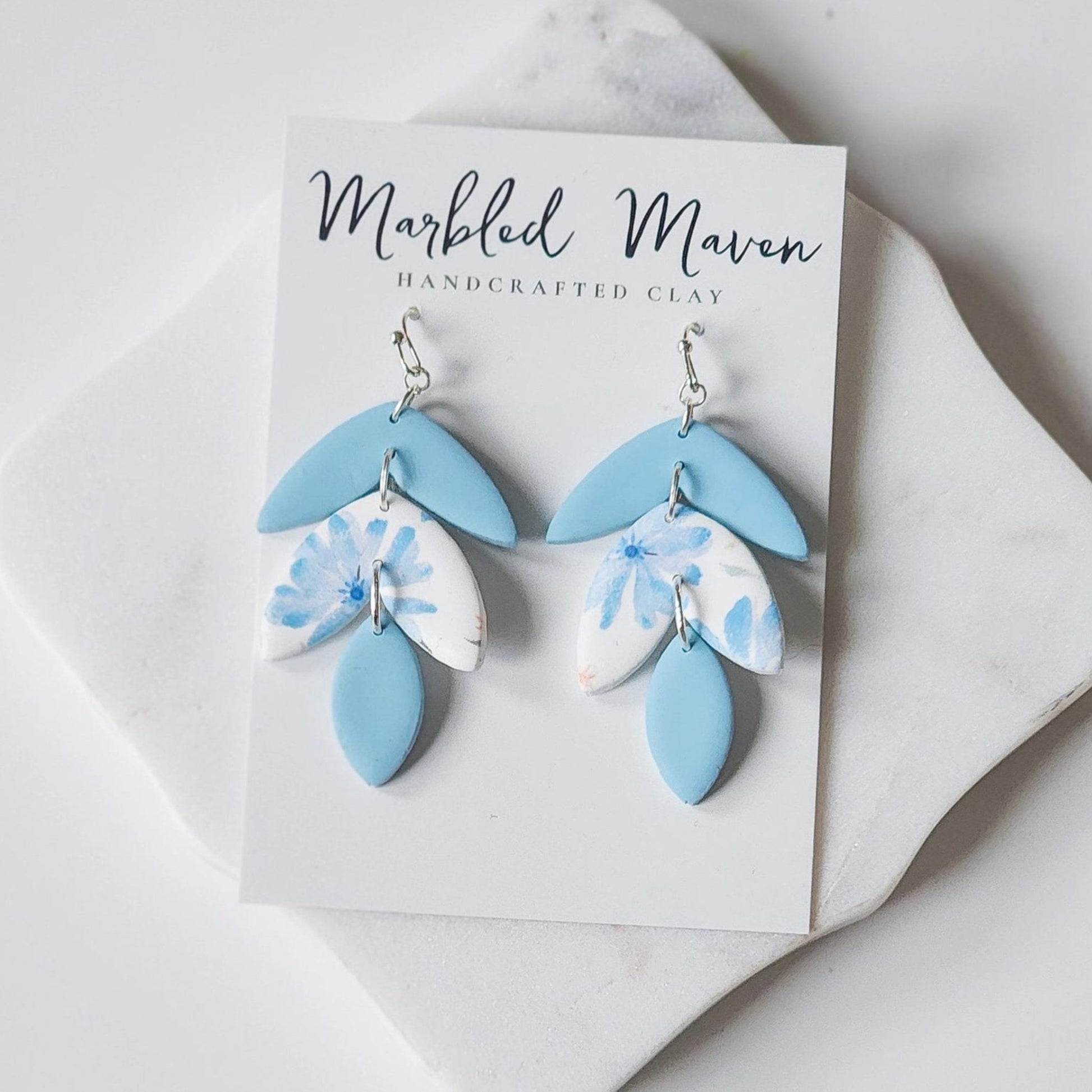 The Secret Garden-Daisy Blue - The Little Jewellery Company