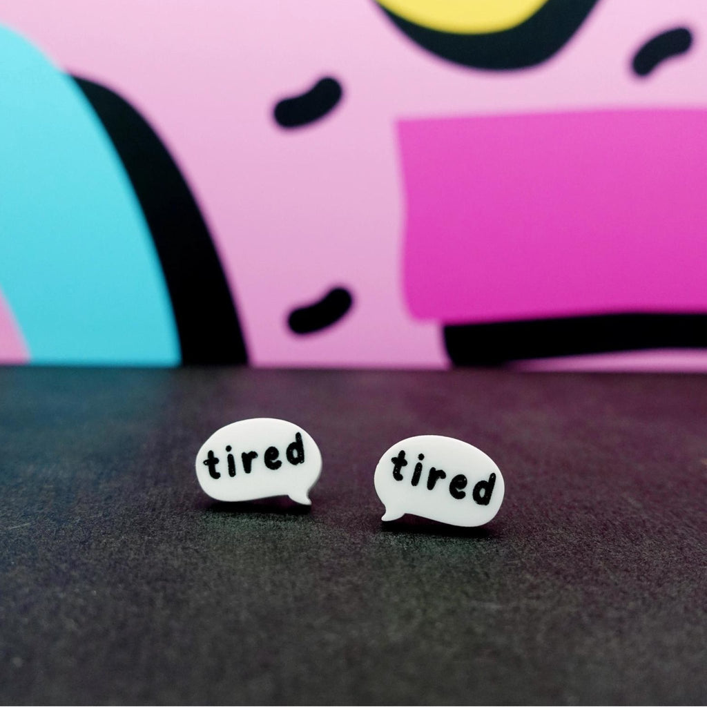 Tired Stud Earrings - The Little Jewellery Company