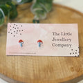 Toadstool Studs - The Little Jewellery Company