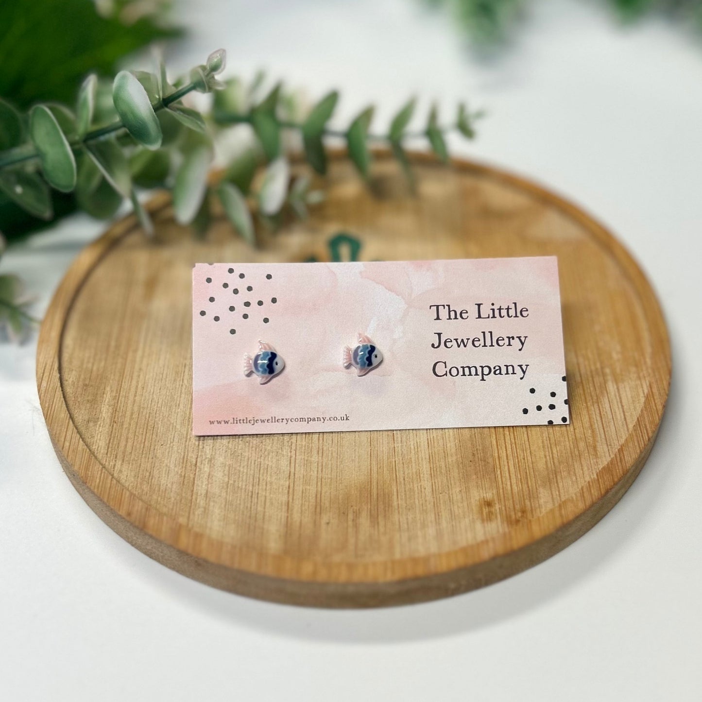 Tropical Fish Studs - The Little Jewellery Company