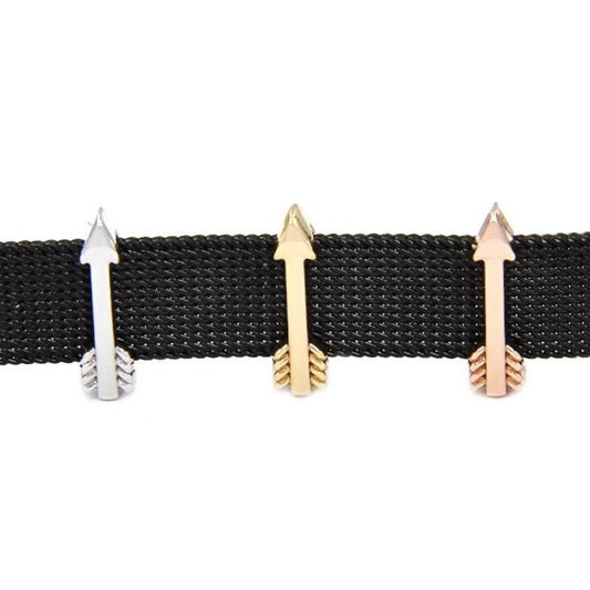 Vita Bracelet Arrow Shine Slide Charm - The Little Jewellery Company