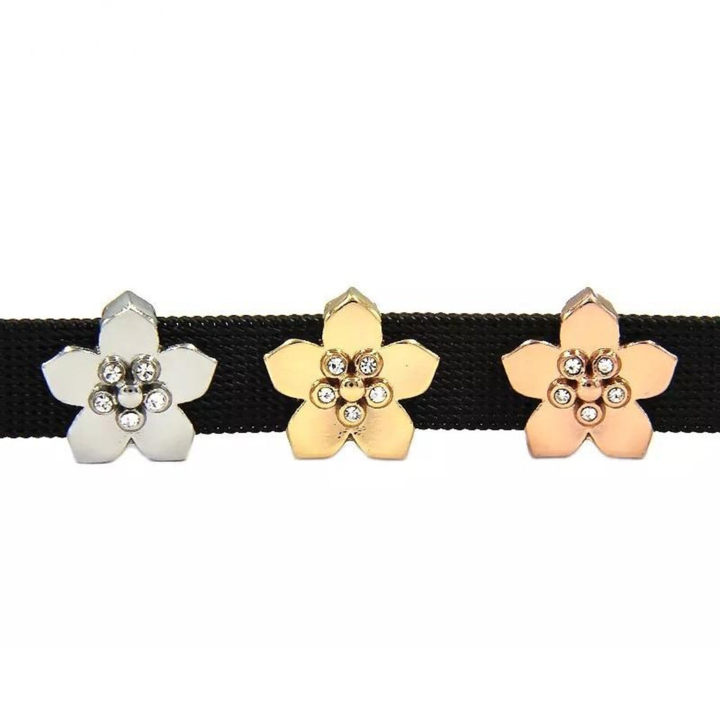 Vita Bracelet Blossom Slide Charm - The Little Jewellery Company