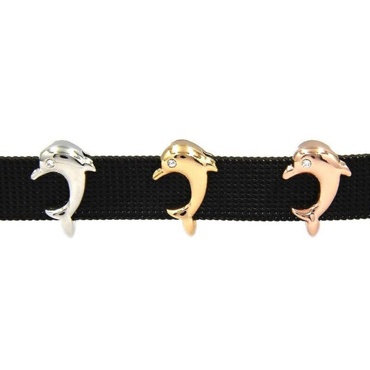 Vita Bracelet Dolphin Slide Charm - The Little Jewellery Company
