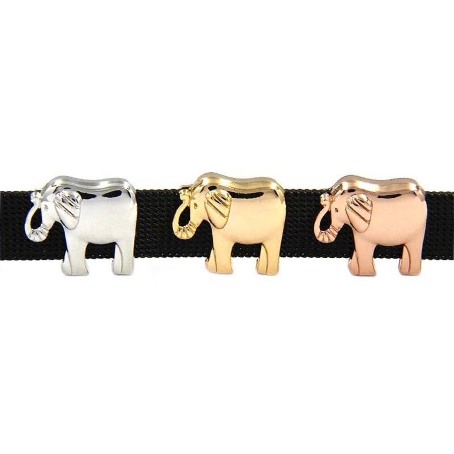 Vita Bracelet Elephant Slide Charm - The Little Jewellery Company