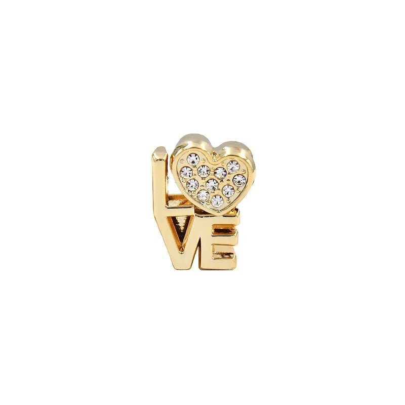 Vita Bracelet Love Slide Charm - The Little Jewellery Company