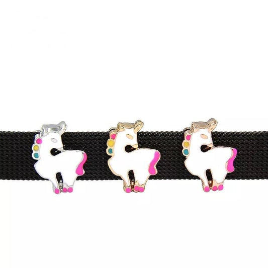 Vita Bracelet Unicorn Slide Charm - The Little Jewellery Company
